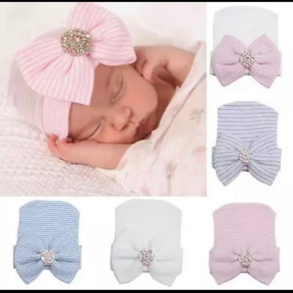 Newborn hat brand new 2 hats included